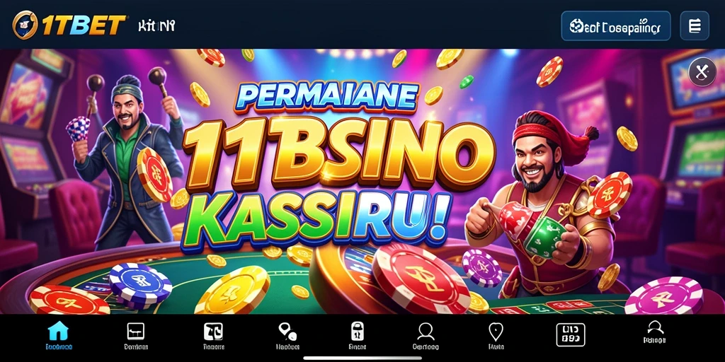Screenshot utama <strong>11TBET</strong> menampilkan permainan kasino yang mendebarkan.