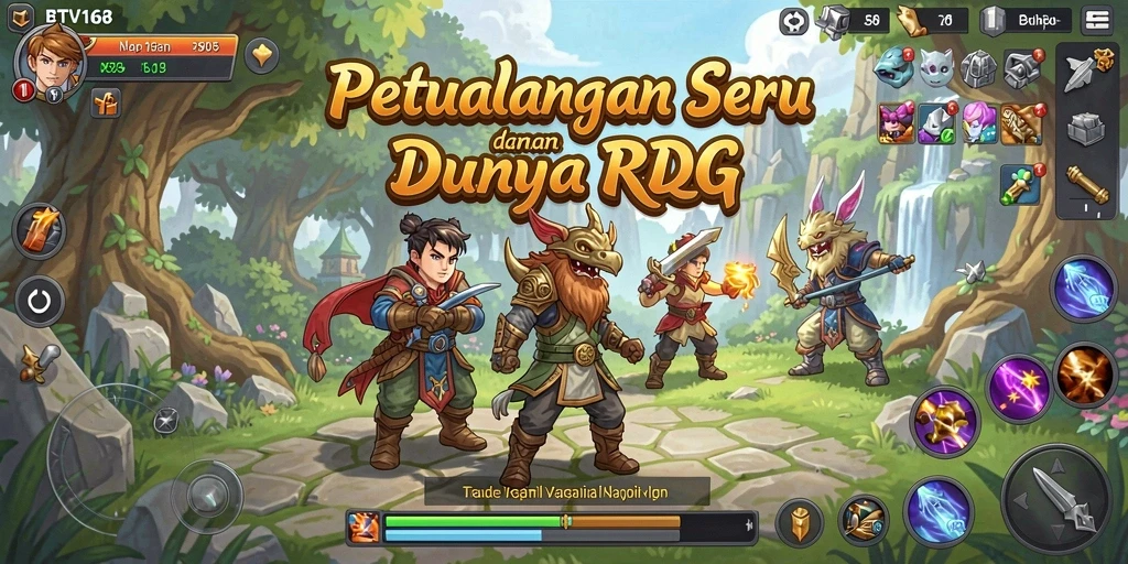 Gameplay BTV168 yang menegangkan dan menawan.