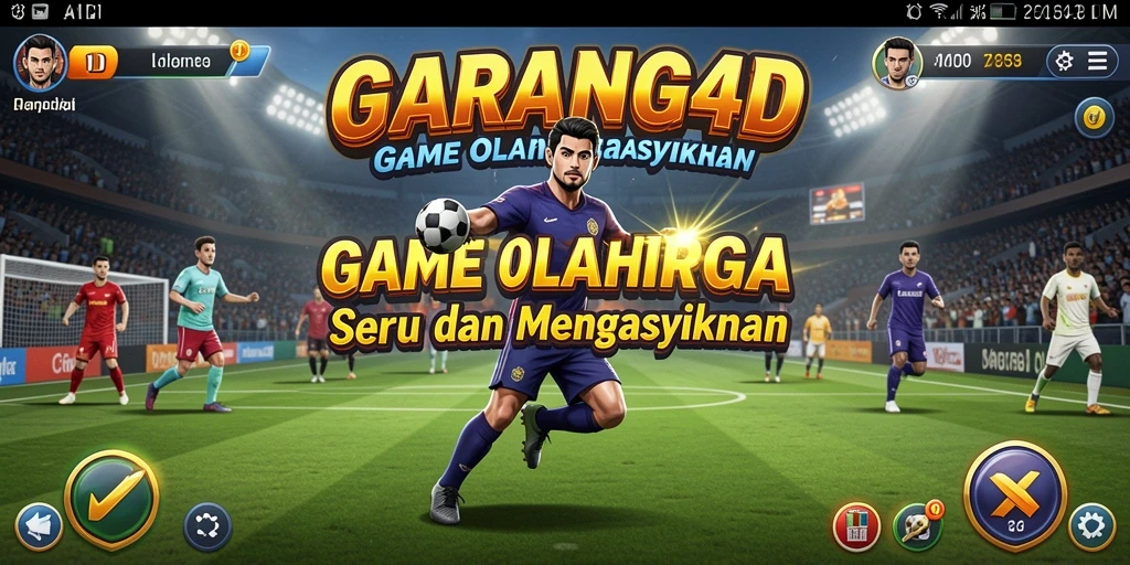 Tampilan menakjubkan dari gameplay <strong>GARANG4D</strong> yang penuh aksi olahraga.