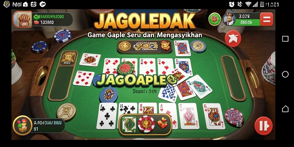 Tampilan gameplay seru JAGOLEDAK yang penuh strategi.