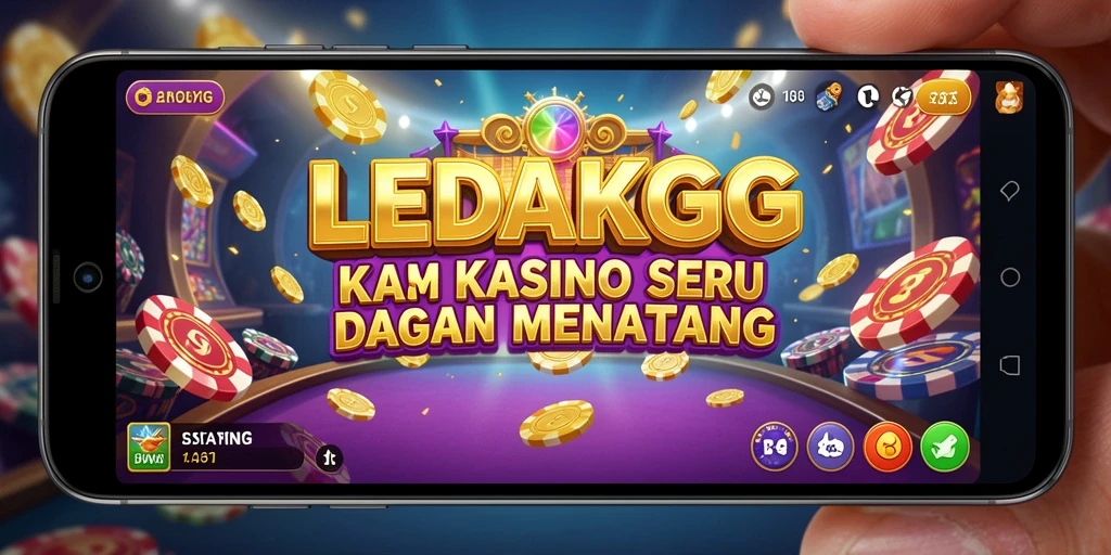 Tampilan gameplay Kasino yang menawan dan menggugah selera.