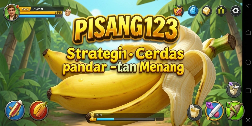 Gameplay interaktif penuh strategi dalam PISANG123.
