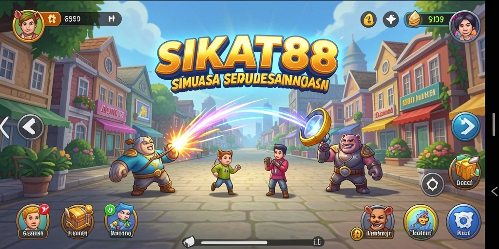 Tampilan gameplay SIKAT88 yang menarik dan interaktif.