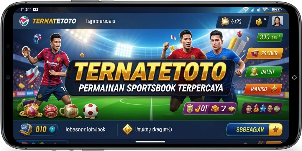 Tampilan antarmuka pengguna <strong>TERNATETOTO</strong> yang modern dan intuitif.