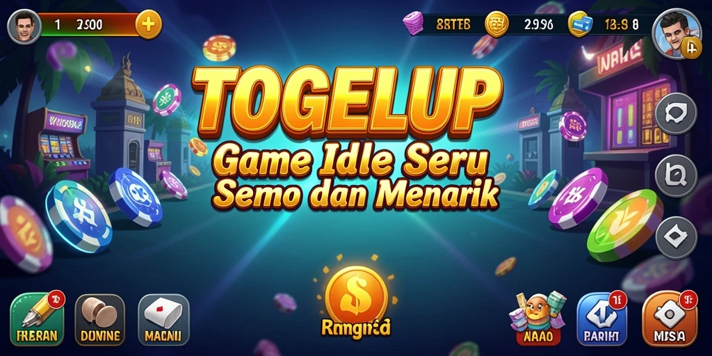 Tampilan gameplay seru dan menegangkan dari TOGELUP.