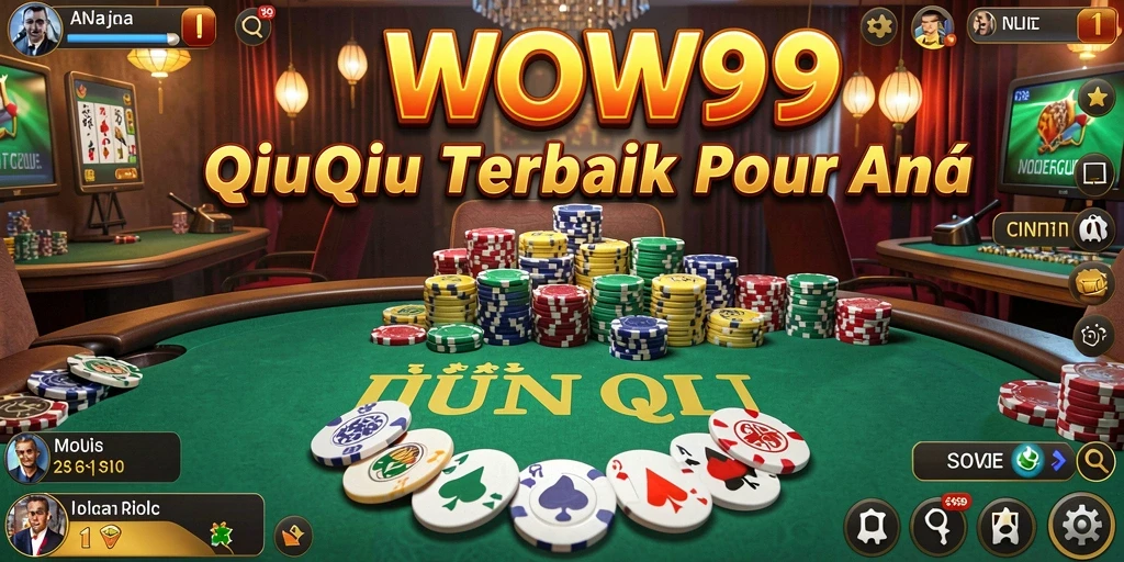 Gameplay QiuQiu yang seru dan kompetitif di WOW99.